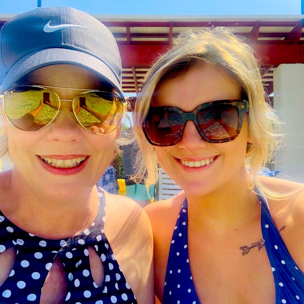 Meet your Posher, Erica & Amy (my mom )